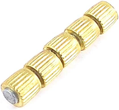 X-DREE 5 יחידות צליל זהב טבעת מגנטית טבעת מגנטית ל- H6-H1 / 4 מברג (5 Unids anillo de imán en tono dorado para broca