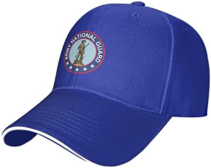 חותם Liichees של כובע הבייסבול של המשמר הלאומי של צבא ארצות הברית לגברים נשים ספורט כובע לשון ברווז מתכוונן