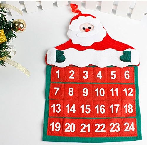 לובי חג המולד סנטה משפחה לוח שנה מלון תליון קישוטי ניקיון & מגבר; מארגני סוודר מארגני ואחסון