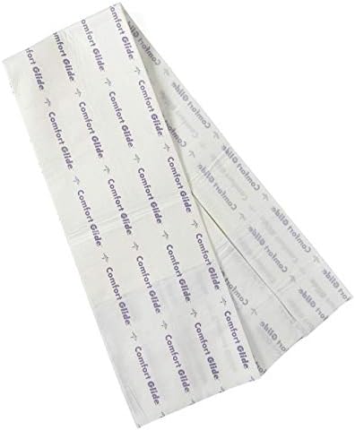 Medline Comfort Glide Drypad, גיליון אחורי מוגן לחות, 40 x 80, xl, 5 ספירת
