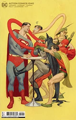 אקשן קומיקס 1040א וי-אף/ננומטר ; די-סי קומיקס / סופרמן קארדסטוק